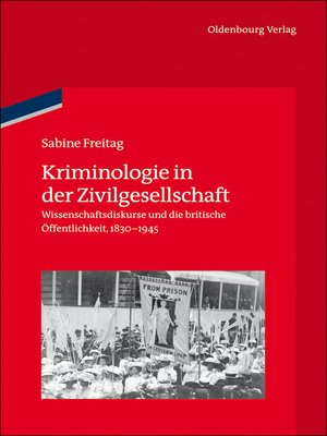 cover image of Kriminologie in der Zivilgesellschaft
